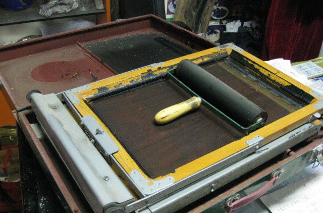 飘着墨香的油印机